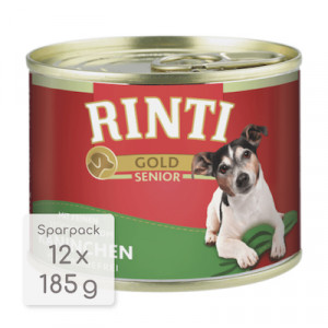 RINTI Gold Senior Kaninchen 6x185g